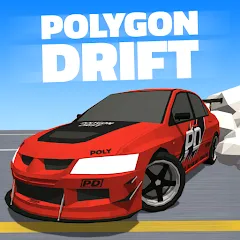 Скачать взломанную Polygon Drift: Traffic Racing (Полигон Дрифт)  [МОД Menu] - стабильная версия apk на Андроид