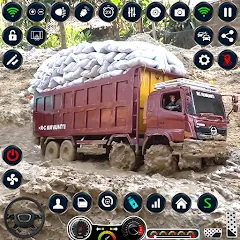 Взлом Mud Truck Runner Simulator 3D  [МОД Menu] - последняя версия apk на Андроид