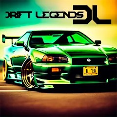 Взломанная Drift Legends - Drifting games (Дрифт Легенды)  [МОД Все открыто] - последняя версия apk на Андроид