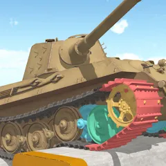 Скачать взлом Tank Physics Mobile Vol.3  [МОД Все открыто] - стабильная версия apk на Андроид