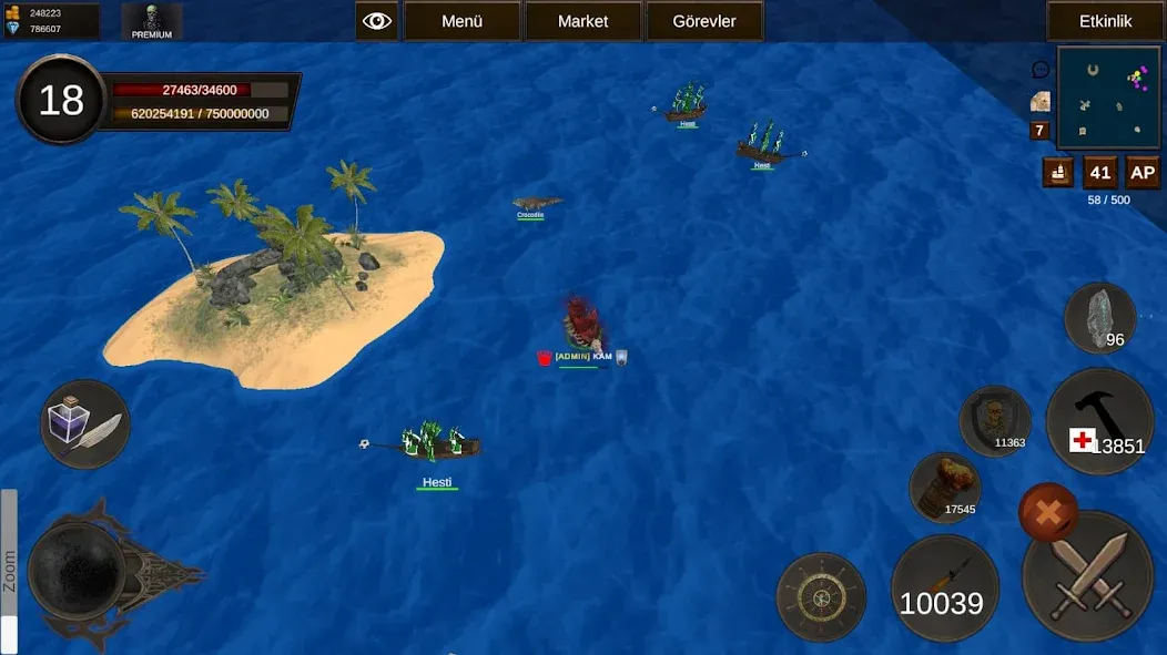 Naval Battle Online (Навальное Сражение Онлайн)  [МОД Mega Pack] Screenshot 2