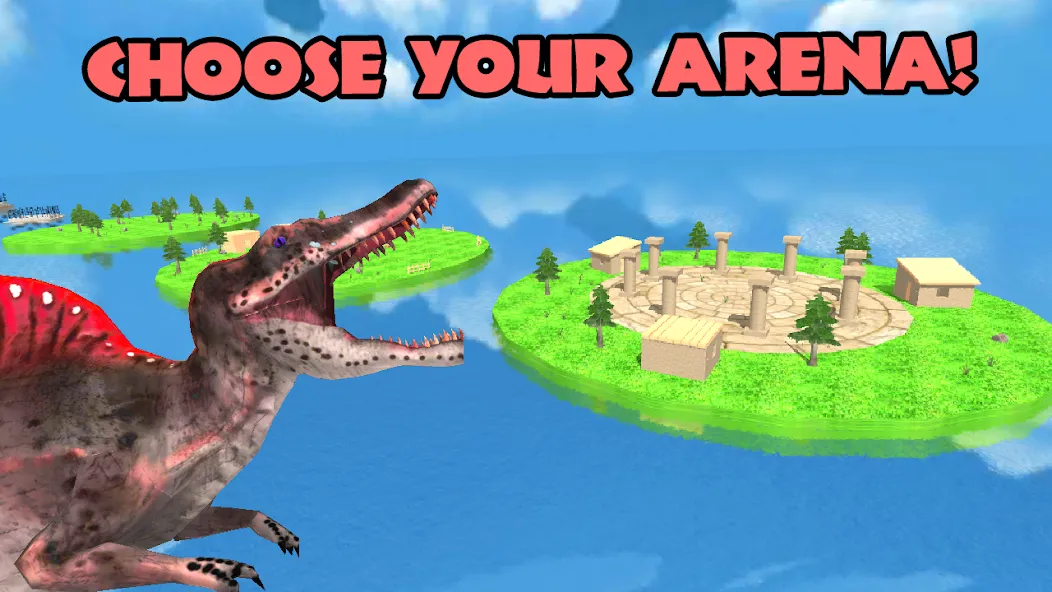 Dino Battle Arena Lost Kingdom (Дино Битва Арена Потерянное Королевство)  [МОД Unlocked] Screenshot 2