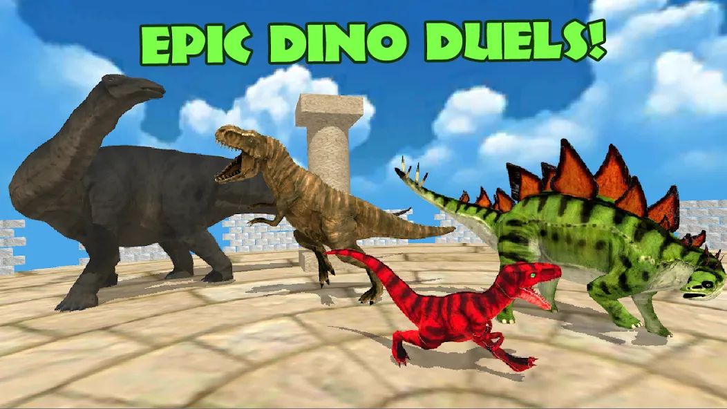 Dino Battle Arena Lost Kingdom (Дино Битва Арена Потерянное Королевство)  [МОД Unlocked] Screenshot 3