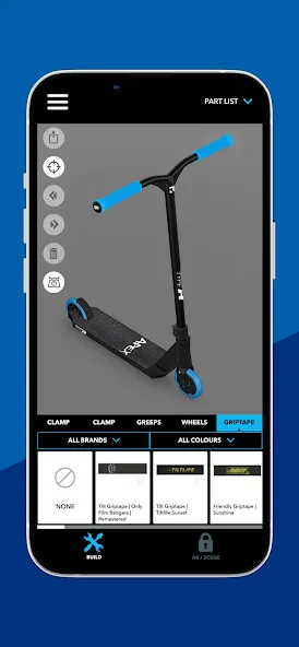 Scooter 3D custom builder (Скутер 3D настраиваемый конструктор)  [МОД Menu] Screenshot 3