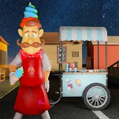 Взломанная Ice Cream Man: Horror Scream (Айс Скрим)  [МОД Unlimited Money] - стабильная версия apk на Андроид