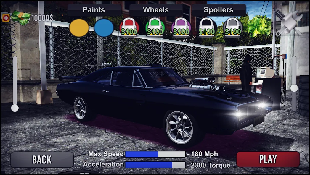 Charger Drift Simulator (Чарджер Дрифт Симулятор)  [МОД Бесконечные деньги] Screenshot 2