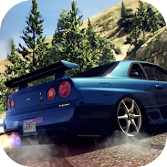 Скачать взлом Skyline Drift Simulator (Скайлайн Дрифт Симулятор)  [МОД Unlocked] - полная версия apk на Андроид