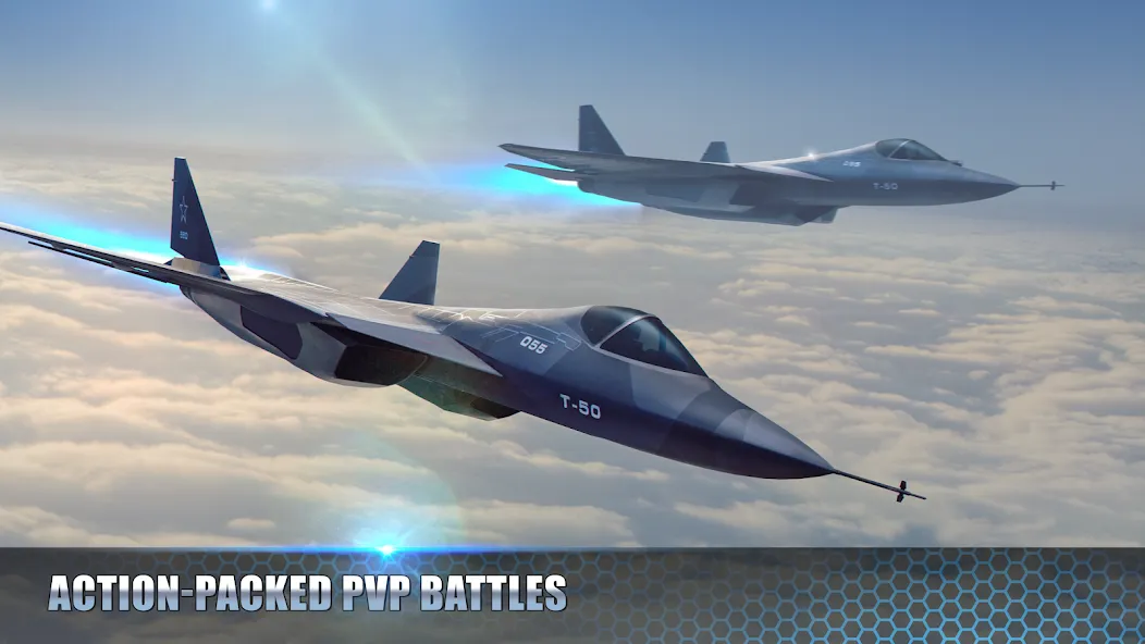 Modern Warplanes: PvP Warfare (Модерн Варплейнс)  [МОД Много денег] Screenshot 1