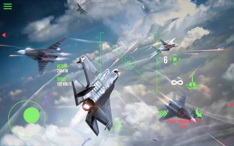 Modern Warplanes: PvP Warfare (Модерн Варплейнс)  [МОД Много денег] Screenshot 4