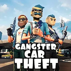 Скачать взлом Gangster Car Theft Games (Гангстерская автомобильная война игр)  [МОД Бесконечные деньги] - последняя версия apk на Андроид