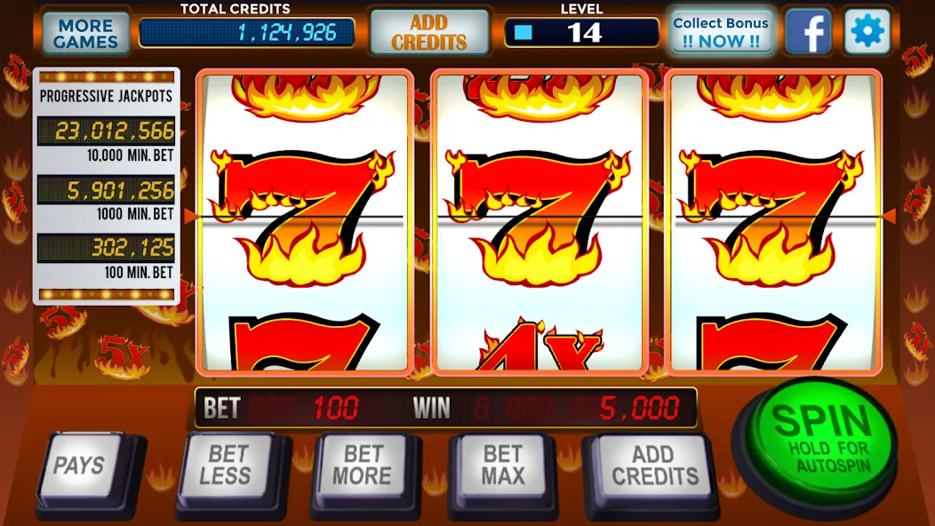 777 Slots Casino Classic Slots (Слоты Казино Классические Слоты)  [МОД Бесконечные деньги] Screenshot 2