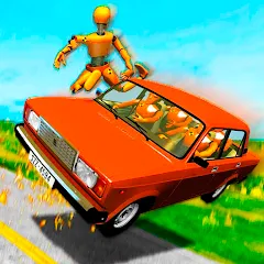 Взломанная VAZ Crash Test Simulator 2  [МОД Меню] - полная версия apk на Андроид