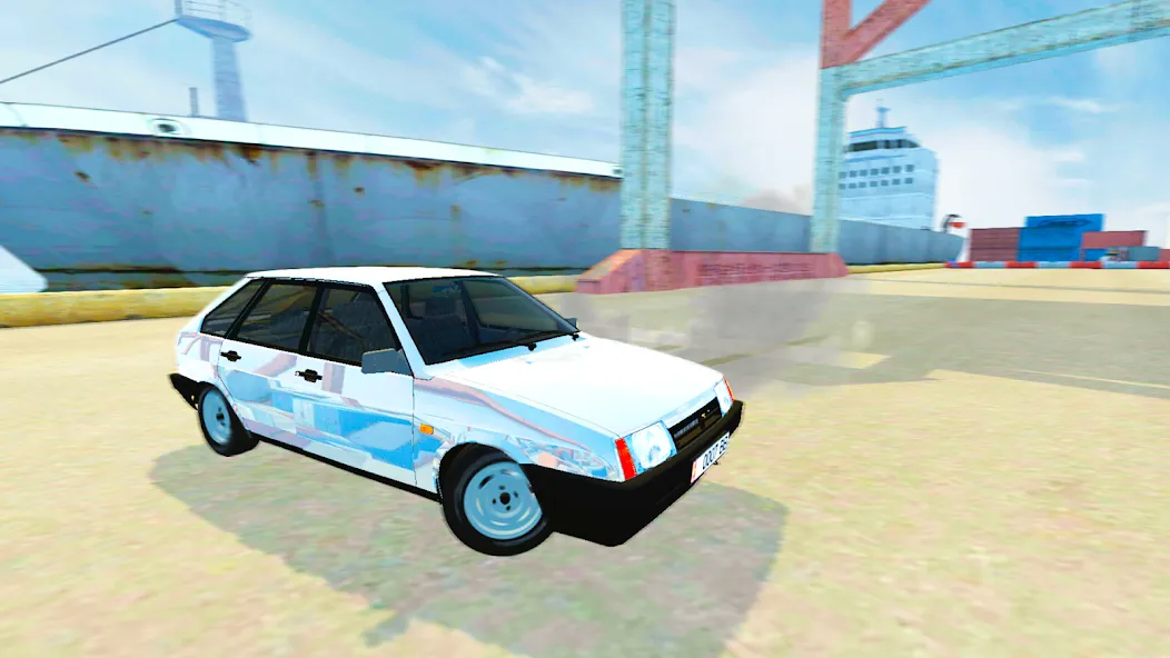 Lada Drift Simulator - Online  [МОД Unlocked] Screenshot 1