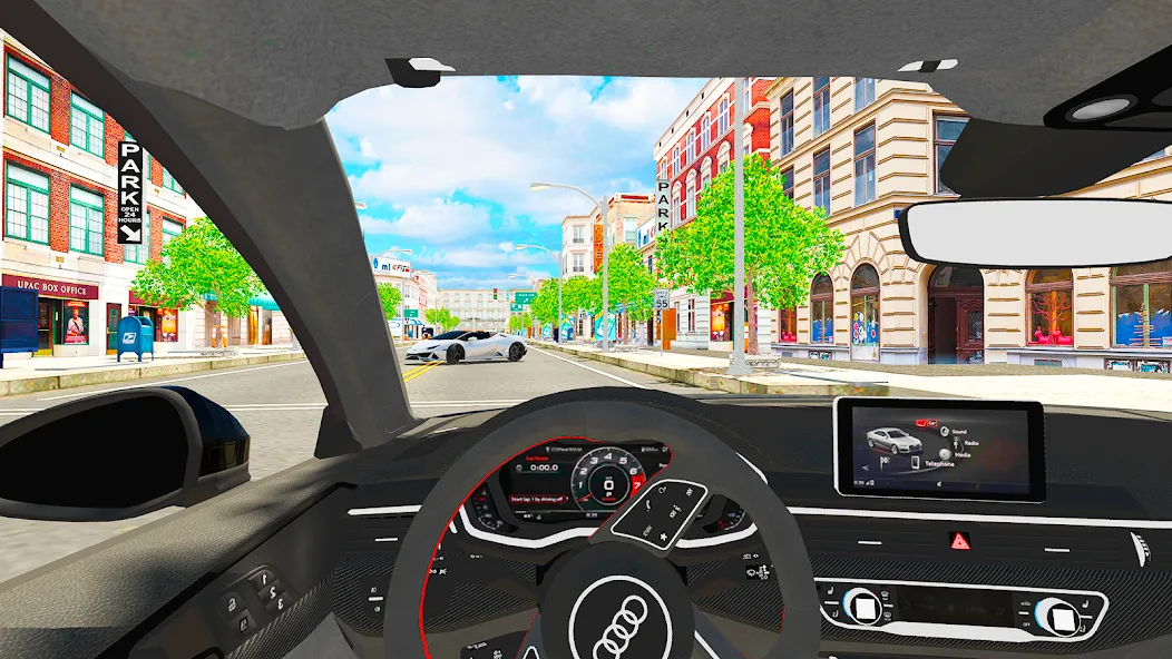 Car Driving Simulator: Online (Кар Драйвинг Симулятор)  [МОД Unlocked] Screenshot 3