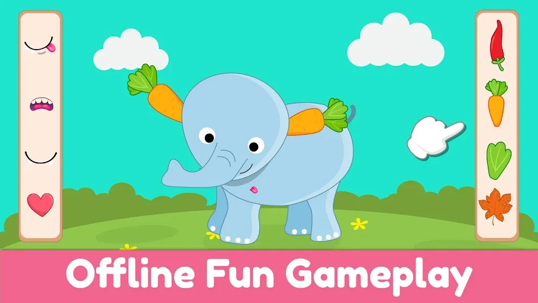 ElePant Kids Learning Games 2+  [МОД Menu] Screenshot 4