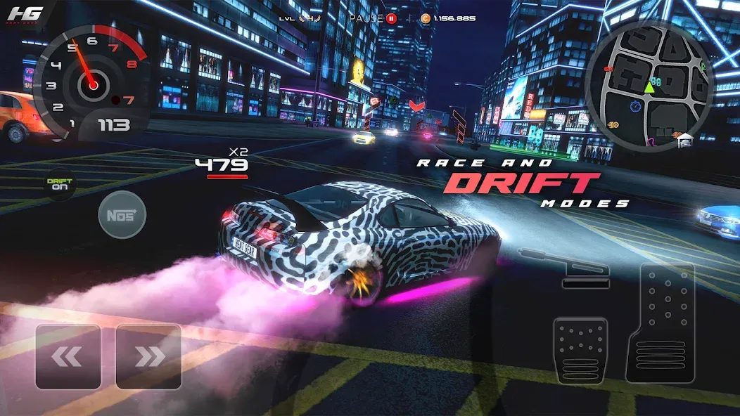 Heat Gear - Race & Drift World (Хит Гир)  [МОД Menu] Screenshot 3