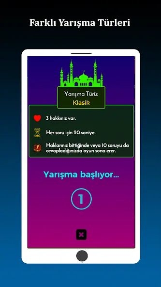 İslami Bilgi Yarışması  [МОД Все открыто] Screenshot 4