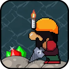 Скачать взломанную Dan the Dungeon Digger (Дэн Данжн Диггер)  [МОД Unlimited Money] - полная версия apk на Андроид