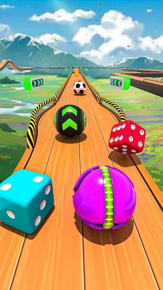 Rolling Ball Game Hop Ball Run (Гоинг Боллс Гейм)  [МОД Unlocked] Screenshot 2