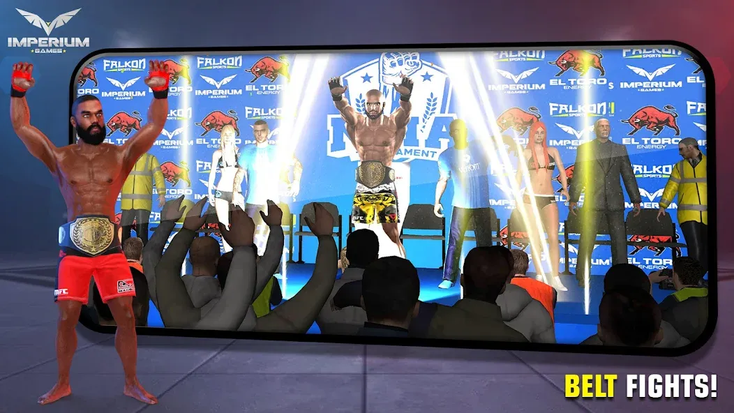 MMA Fighting Clash (ММА Файтинг Клэш)  [МОД Unlocked] Screenshot 4