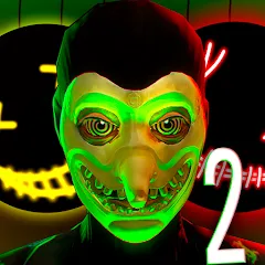 Скачать взломанную Smiling-X 2 : Horror Adventure (Смайлинг)  [МОД Mega Pack] - стабильная версия apk на Андроид