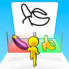 Скачать взломанную Guess The Drawing (Гес Дэ Дроинг)  [МОД Бесконечные монеты] - последняя версия apk на Андроид