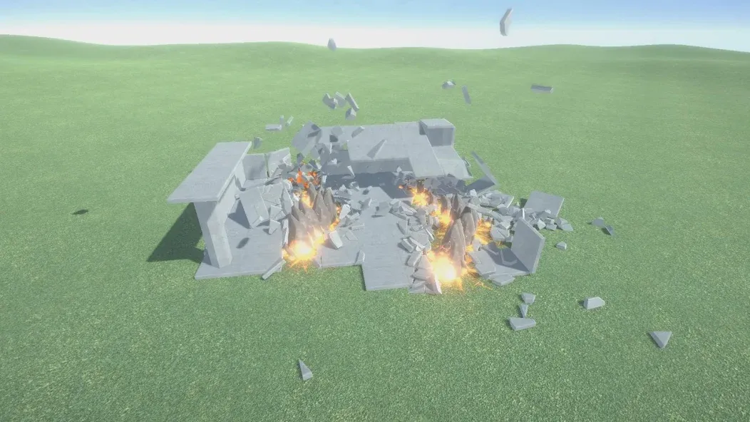 Destruction simulator sandbox  [МОД Много монет] Screenshot 5