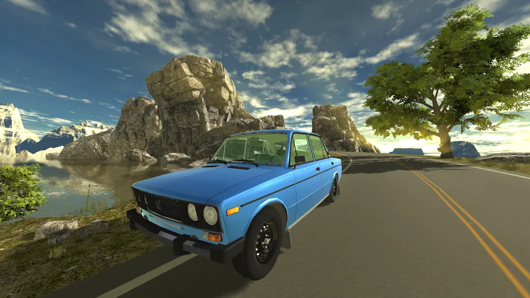 Russian Car Lada 3D  [МОД Бесконечные деньги] Screenshot 5