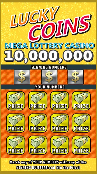 Scratch Off Lottery Casino (Скретч Офф Лотерейное Казино)  [МОД Много монет] Screenshot 4