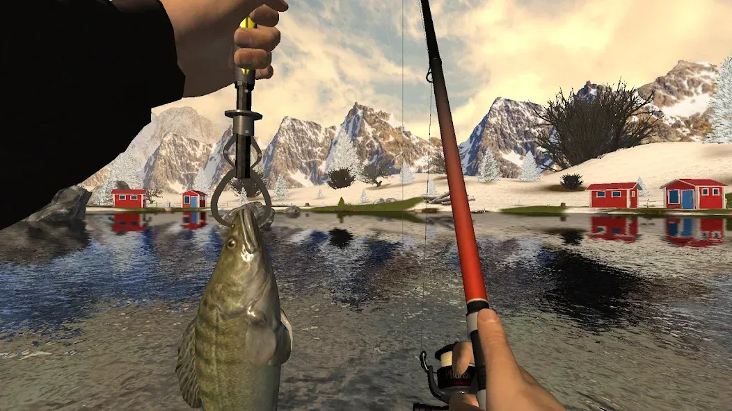 Professional Fishing (Профессиональная рыбалка)  [МОД Много монет] Screenshot 2