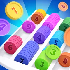 Взлом Coin Sort (Коин сорт)  [МОД Unlocked] - полная версия apk на Андроид