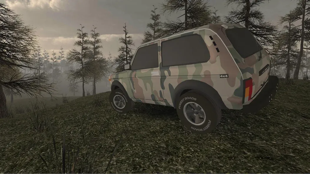 Forest Roads. Niva  [МОД Много монет] Screenshot 5