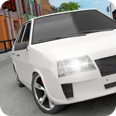 Взломанная Russian Cars: 99 and 9 in City  [МОД Menu] - полная версия apk на Андроид