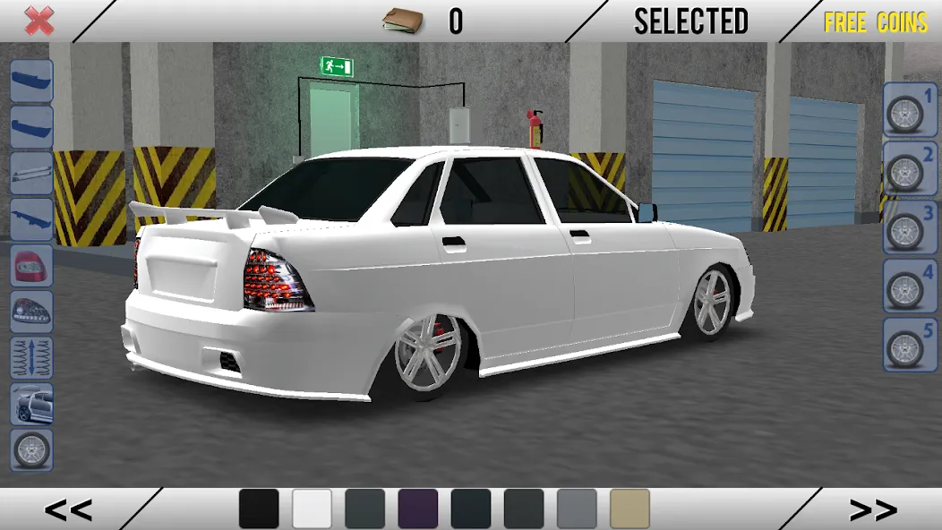 Russian Cars: Priorik  [МОД Бесконечные монеты] Screenshot 1