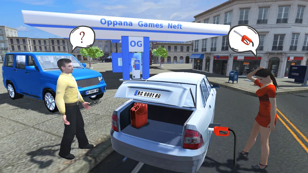 Russian Cars Simulator  [МОД Unlimited Money] Screenshot 5