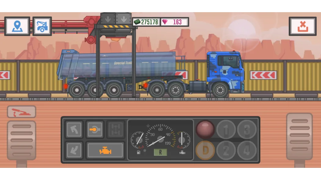 Trucker and Trucks  [МОД Menu] Screenshot 2