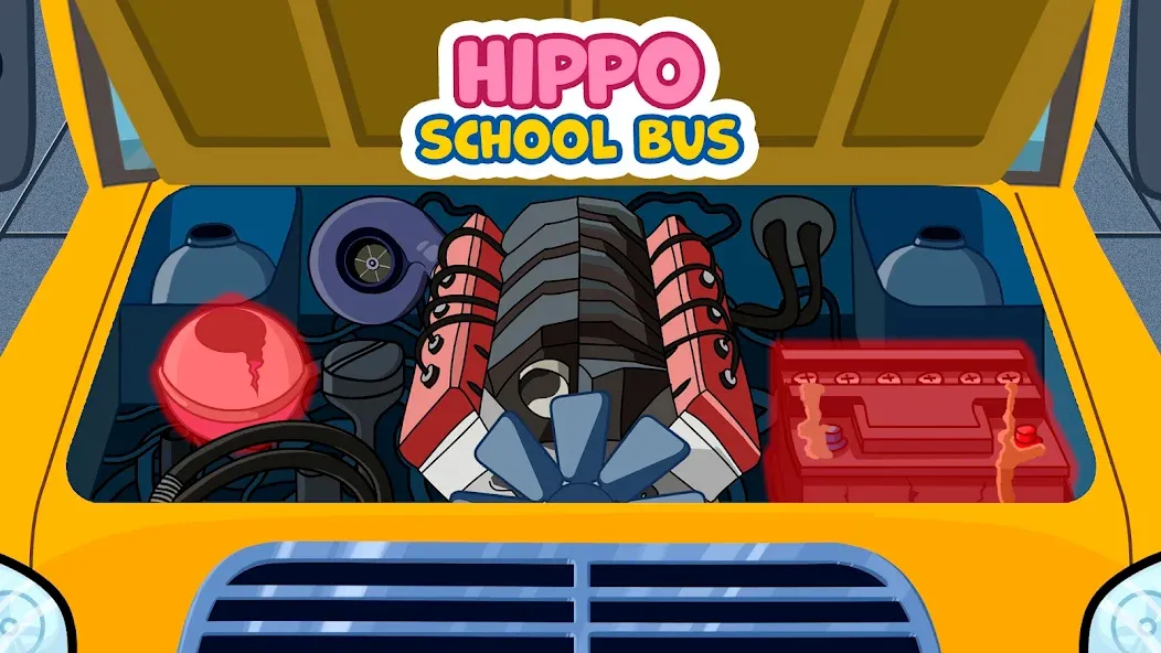 Kids School Bus Adventure  [МОД Menu] Screenshot 3