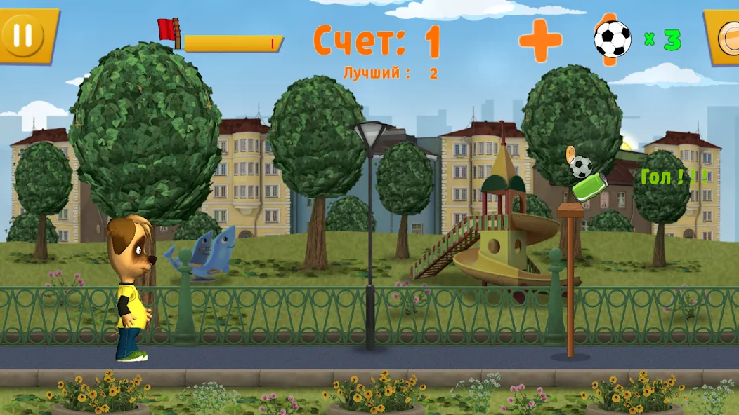 Pooches: Street Soccer  [МОД Бесконечные деньги] Screenshot 1