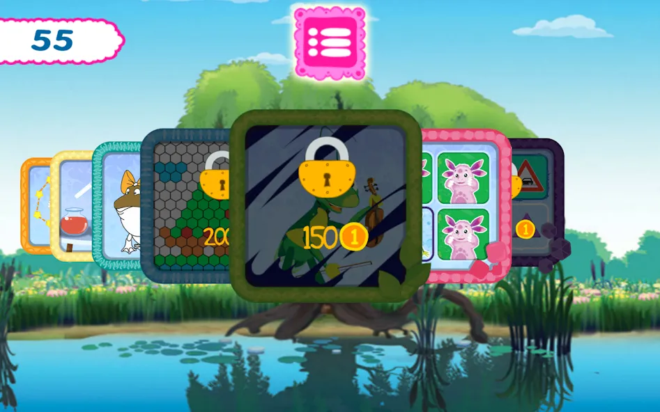 Moonzy. Kids Mini-Games  [МОД Menu] Screenshot 3