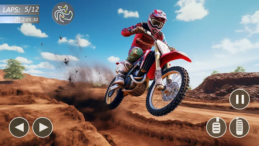 MX Bikes: Motocross Dirt bikes  [МОД Меню] Screenshot 2