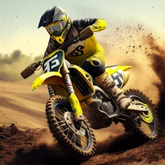 Скачать взломанную MX Bikes: Motocross Dirt bikes  [МОД Меню] - полная версия apk на Андроид