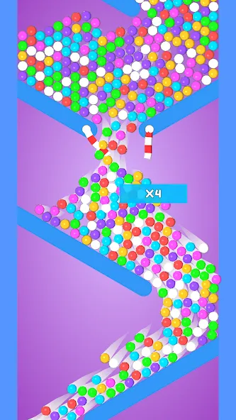 Balls and Ropes: Cut 'n Bounce (Боллс энд Роупс)  [МОД Unlocked] Screenshot 2