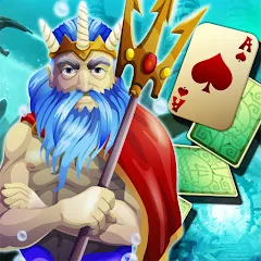 Взлом Solitaire Atlantis (олитэр Атлантис)  [МОД Меню] - полная версия apk на Андроид