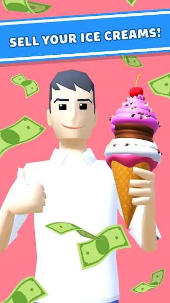 Ice Cream Inc. ASMR, DIY Games  [МОД Mega Pack] Screenshot 2