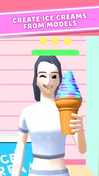 Ice Cream Inc. ASMR, DIY Games  [МОД Mega Pack] Screenshot 3