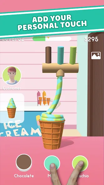 Ice Cream Inc. ASMR, DIY Games  [МОД Mega Pack] Screenshot 5