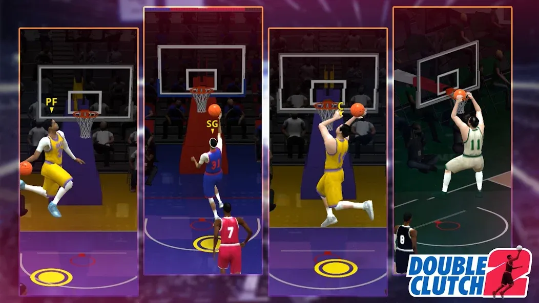 DoubleClutch 2 : Basketball (ДаблКлач 2)  [МОД Меню] Screenshot 2