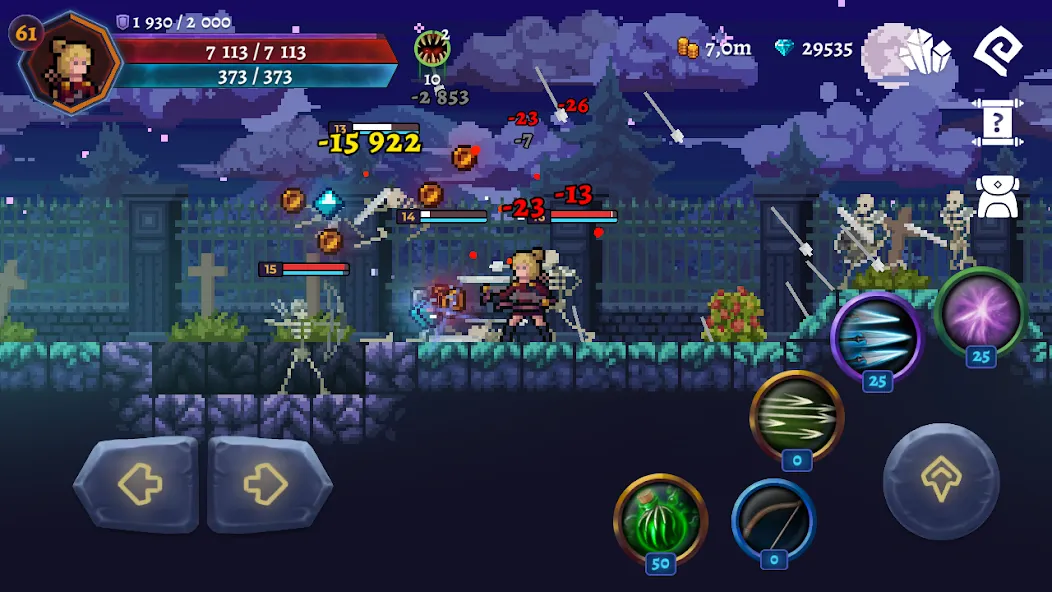 Darkrise - Pixel Action RPG (Даркрайс)  [МОД Много денег] Screenshot 3