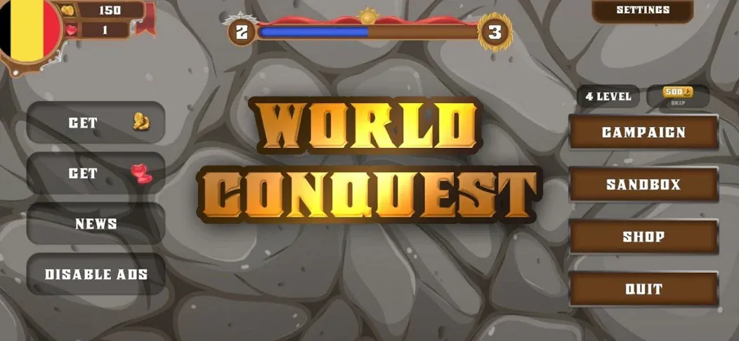 World conquest: Europe 1812 (Всемирное завоевание)  [МОД Бесконечные монеты] Screenshot 5