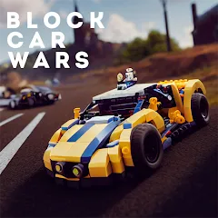 Скачать взломанную Block Car Wars Brick Car Crash (Блок Автомобильные Войны Кирпич Автомобильная Авария)  [МОД Много денег] - стабильная версия apk на Андроид